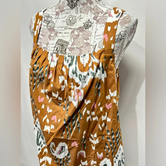DR2 Amber abstract floral tank size S - Picture 2 of 11